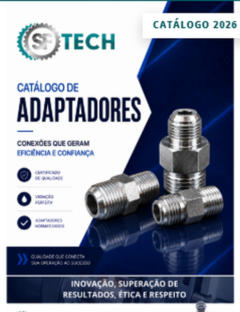 Capa do Catálogo de Adaptadores SFTECH